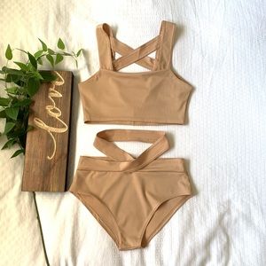 Sexy Nude Bikini Set